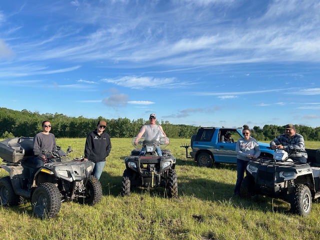 Crew on Quads